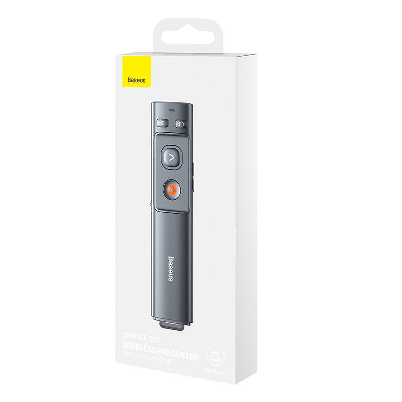 Presenter Wireless Baseus Orange Dot, Cinzento WKCD000013