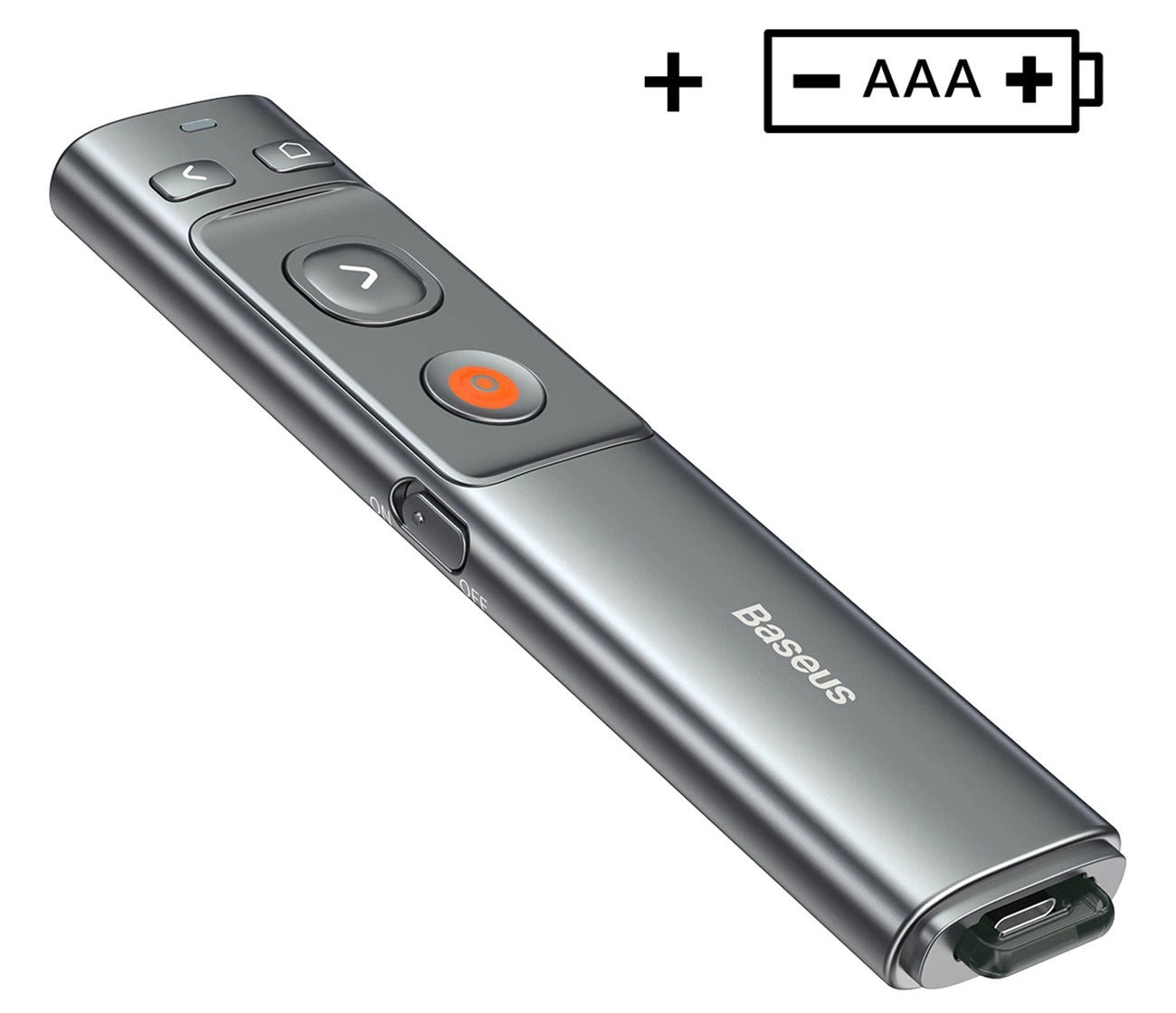 Presenter Wireless Baseus Orange Dot, Cinzento ACFYB-0G