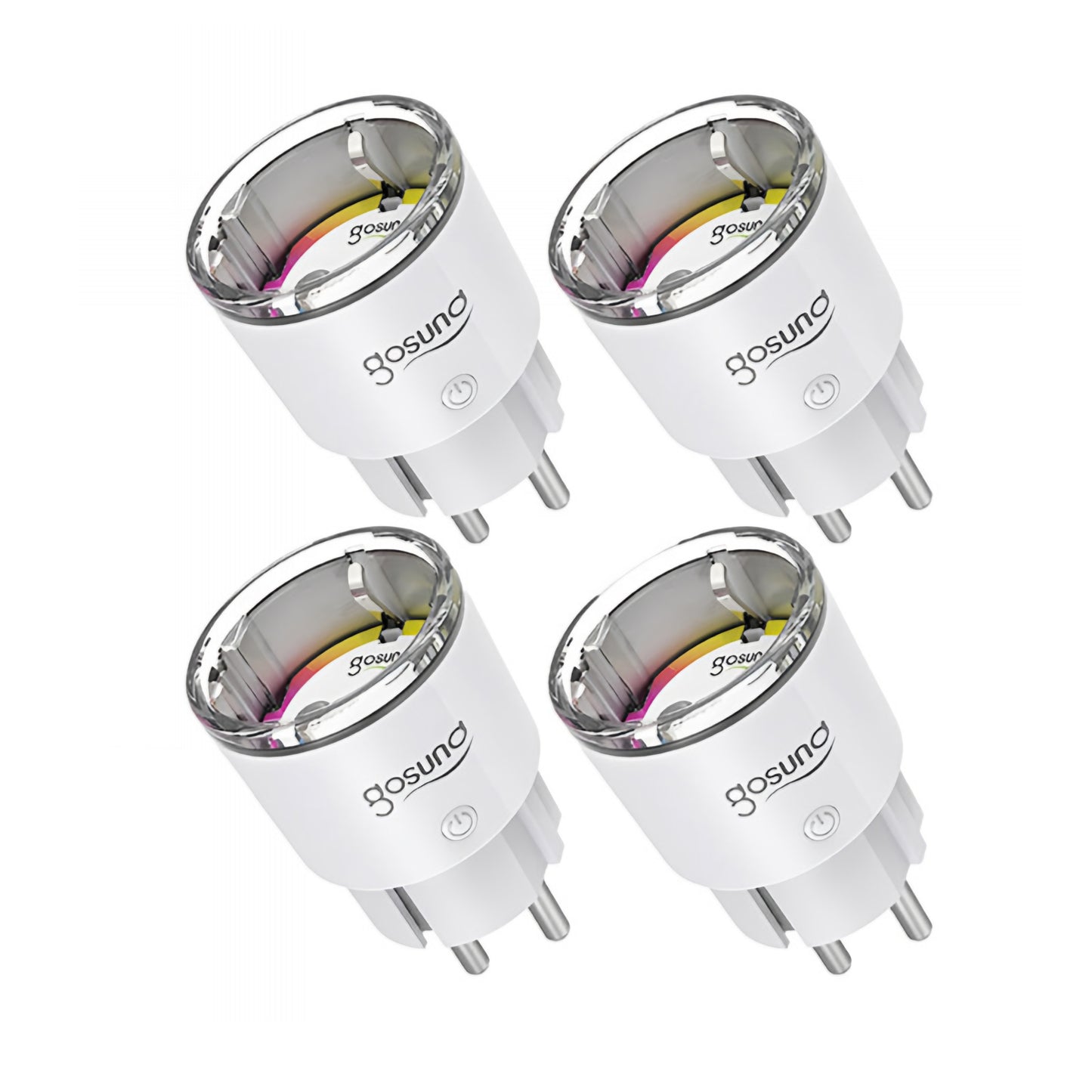 Tomada Gosund Smart EP2, Wi-Fi, Conjunto de 4 unidades