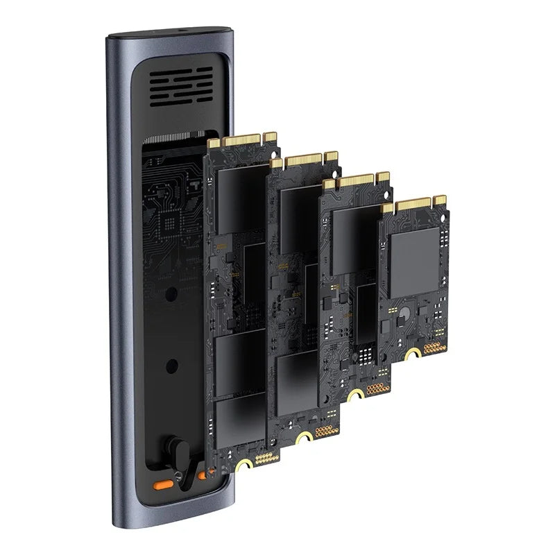 Rack Baseus FlyJoy Series para SSD SATA M.2 NVMe, Cinzento B00760600811-02