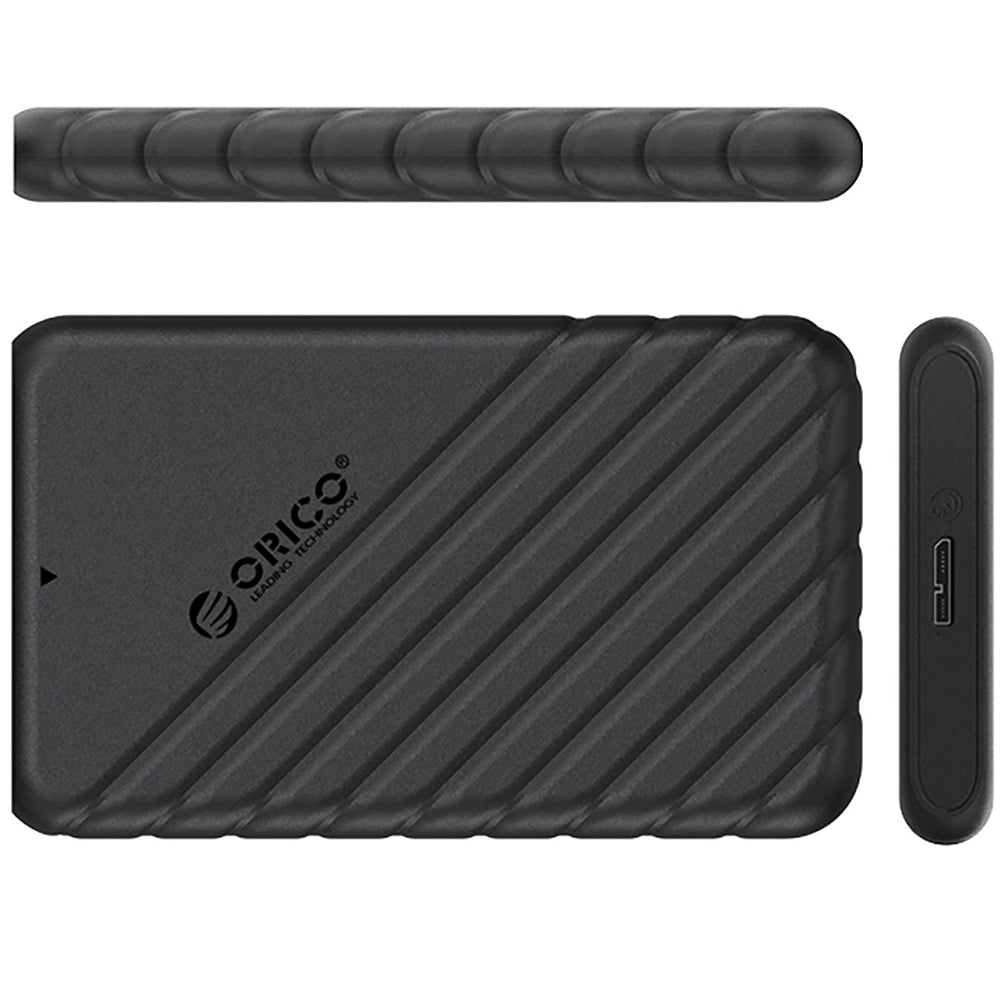 Rack Orico 25PW1-U3 para HDD / SSD SATA 2.5 polegadas, microUSB 3.0, Preto