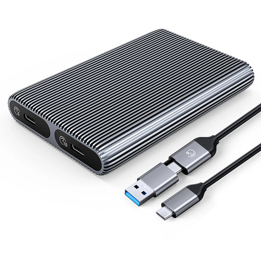 Rack Orico AM2C3-2SN Dual Disk para SSD M.2 NVMe, Cinzento
