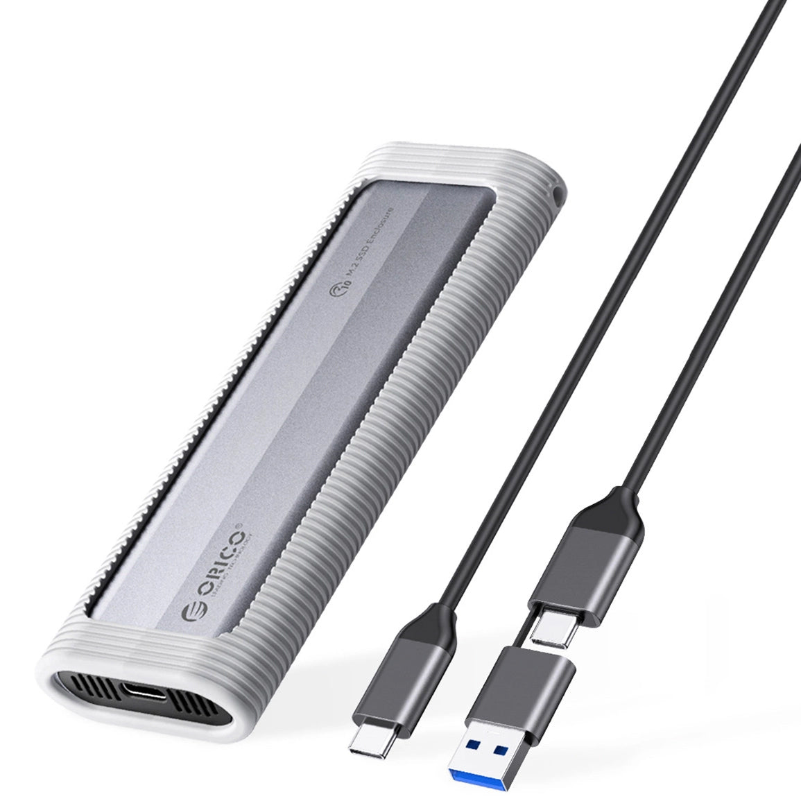 Rack Orico AXM2-G2-V1 para SSD M.2 NVMe, Cinzento