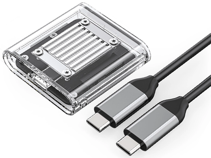 Rack Orico TC20-M2-10G para SSD M.2 NVMe 2230, Transparente