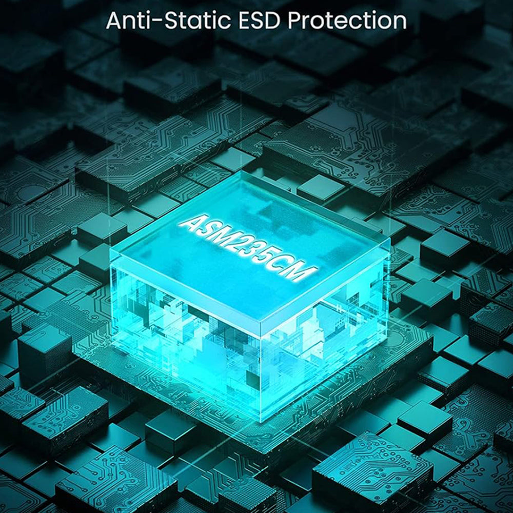 Rack UGREEN CM300 (70499) para HDD / SSD SATA 2.5inch, USB-C, Cinzento