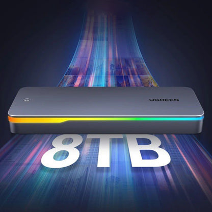 Rack UGREEN CM777 (25665) para SSD M.2 NVMe, Preto