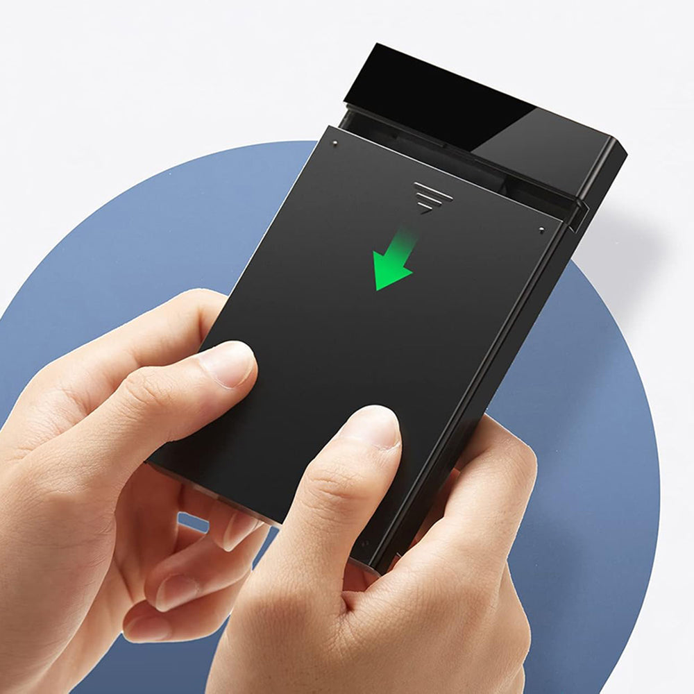 Rack UGREEN US221 (50743) para HDD / SSD SATA 2.5 polegadas, USB-C, Preto