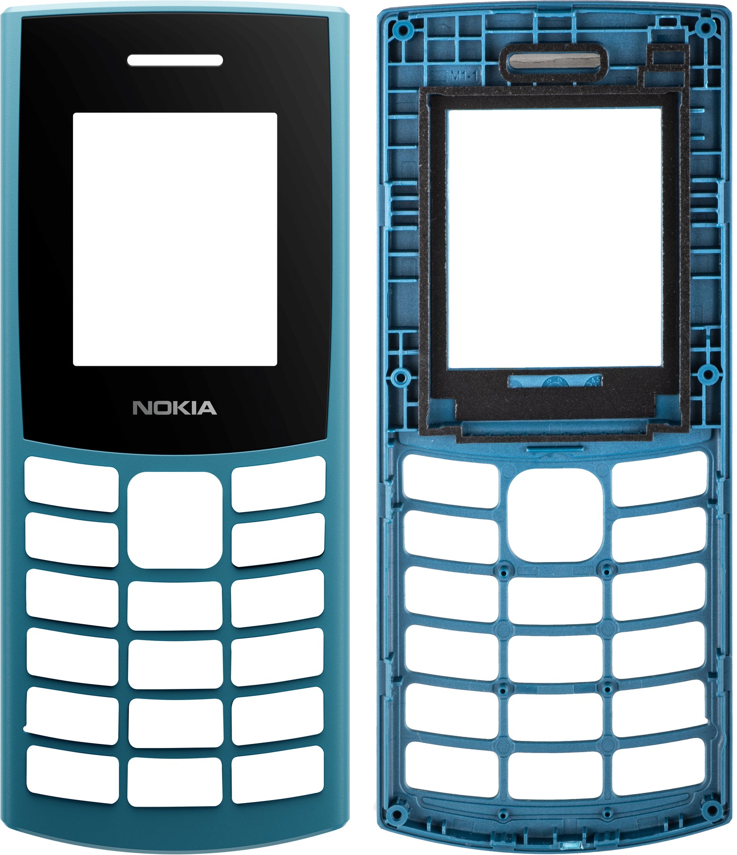 Capa Frontal para Nokia 105 4G 2ª Edição, Azul