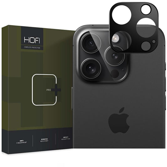 Moldura de proteção da câmara traseira HOFI ALUCAM PRO+ para Apple iPhone 16 Pro Max / 16 Pro, Preto 