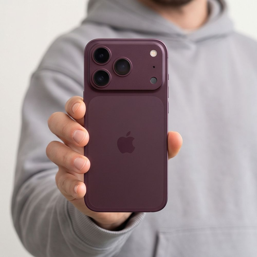 Tech-Protect Camalloy Fit+ Rear Camera Protection Frame for Apple iPhone 18 Pro Max, Aluminum, Burgundy