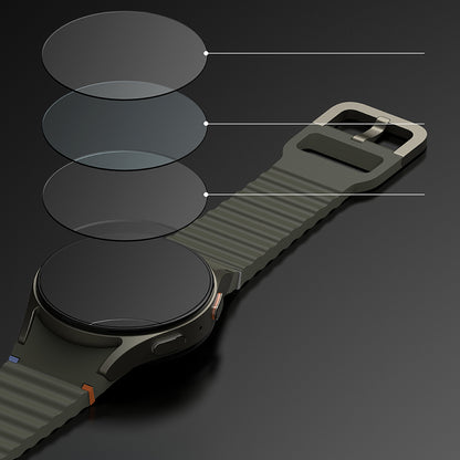 Moldura de Proteção Ringke Premium Styling para Samsung Galaxy Watch7 40mm, Modelo 4, Preta