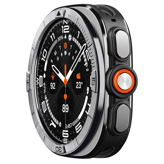 Moldura de Proteção Spigen Tune Pilot para Samsung Galaxy Watch Ultra2, Prateada ACS11616