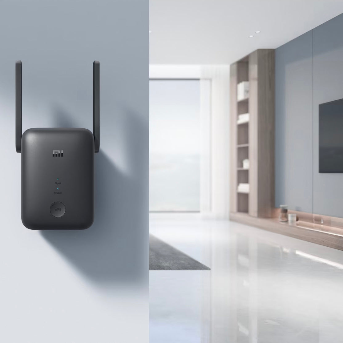 Xiaomi Mi Wireless Range Extender AC1200, Banda dupla, 1200Mbps, Preto DVB4348GL DVB4348GL 