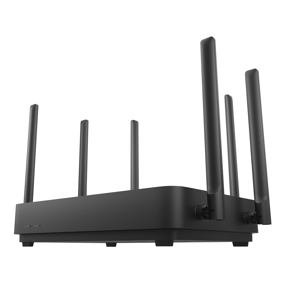 Router sem fios Xiaomi AX3200, banda dupla, Wi-Fi 6, preto DVB4314GL DVB4314GL 