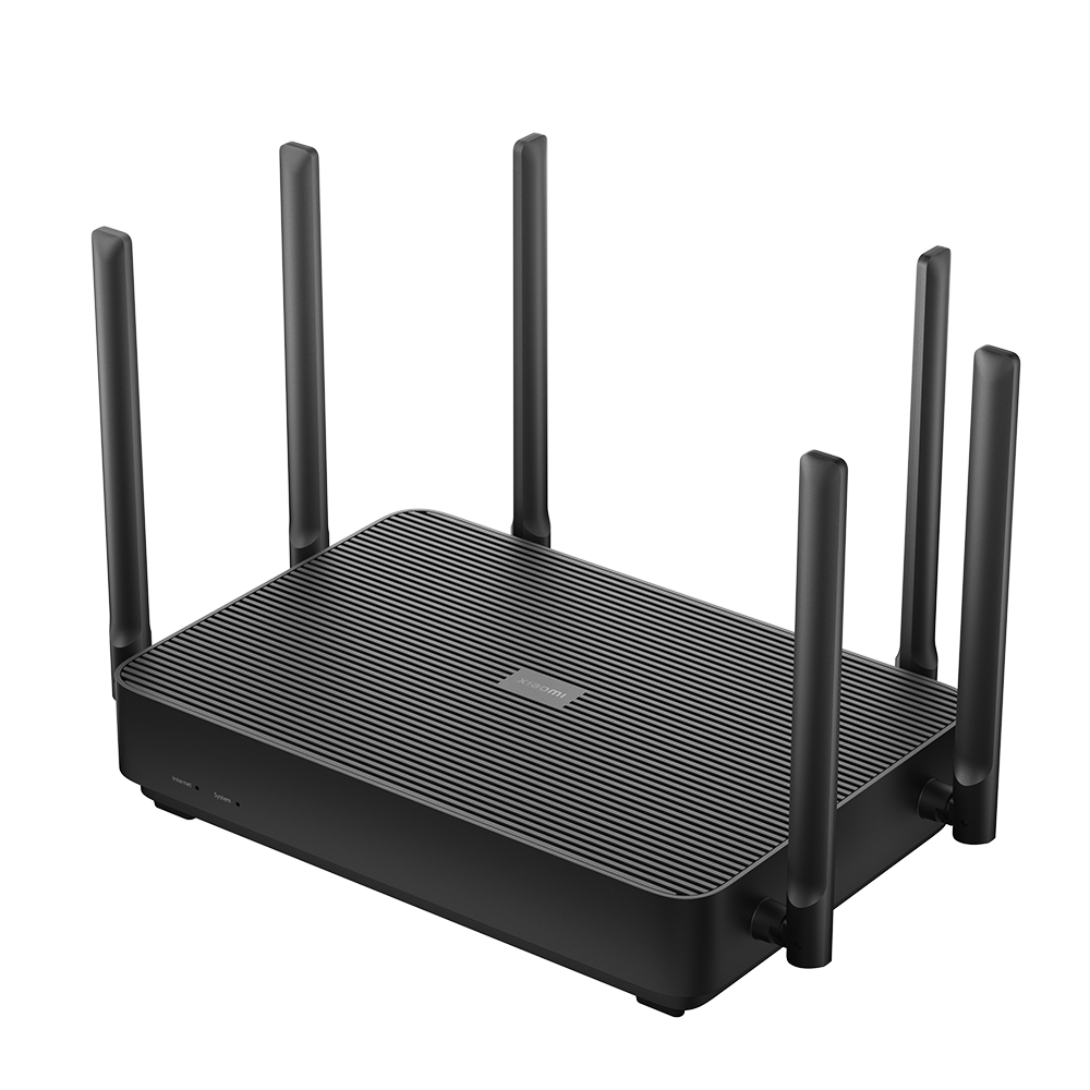 Router sem fios Xiaomi AX3200, banda dupla, Wi-Fi 6, preto DVB4314GL DVB4314GL 