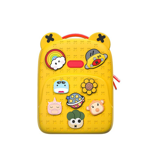 Mochila Picocici Kids Travel K16, Amarelo