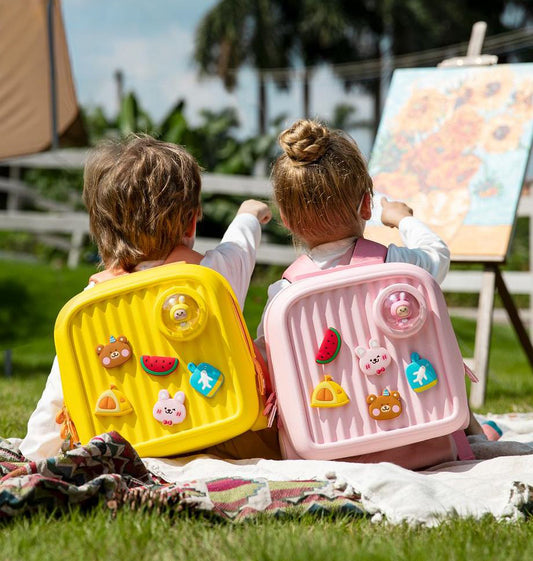 Mochila Picocici Kids Travel K33, Amarelo