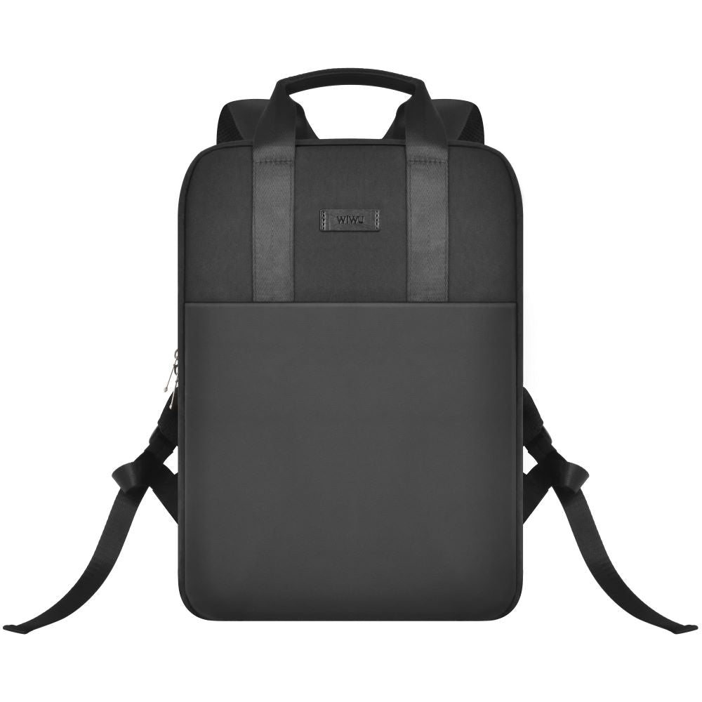 Mochila para computador portátil WiWu Minimalist 15.6inch, Preto 