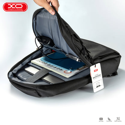 Mochila XO Design CB02 Mochila para computador portátil de 15,6 polegadas CB02, Preto