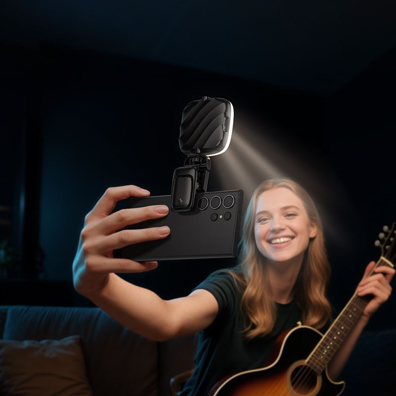 Selfie Light HOCO K29, Universal, Preto