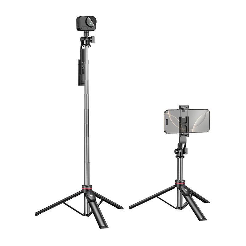 Selfie Stick Bluetooth Borofone BY15 Throne, 4,5 polegadas - 7 polegadas, Preto
