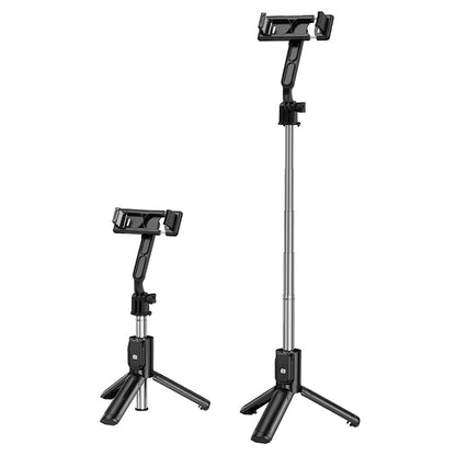 Selfie Stick Bluetooth Borofone BY14 Graceful, 4,5 polegadas - 7 polegadas, Preto