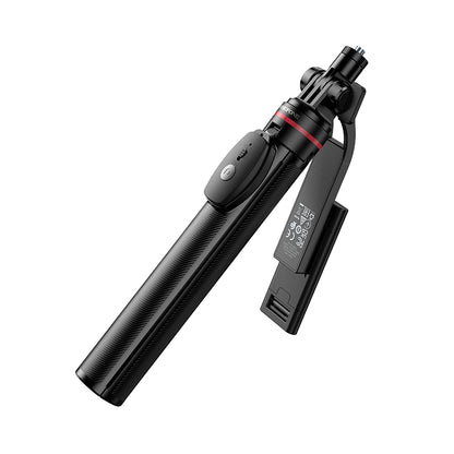 Selfie Stick Bluetooth Borofone BY15 Throne, 4,5 polegadas - 7 polegadas, Preto