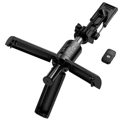 Selfie Stick Bluetooth Borofone BY14 Graceful, 4,5 polegadas - 7 polegadas, Preto