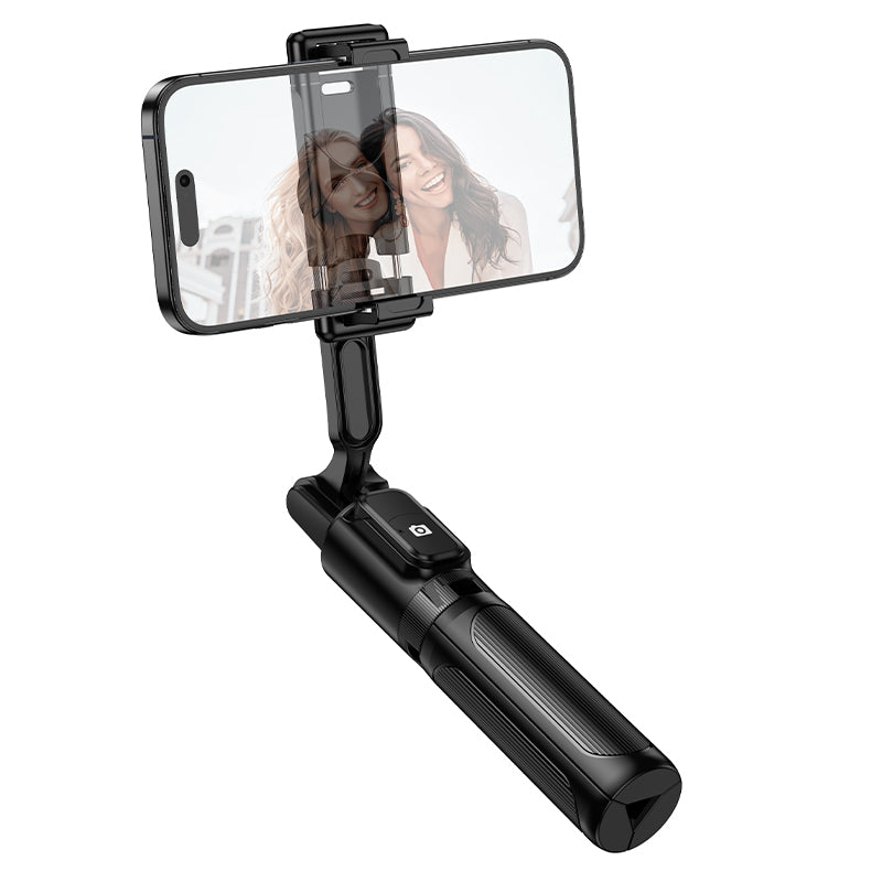 Selfie Stick Bluetooth Borofone BY14 Graceful, 4,5 polegadas - 7 polegadas, Preto