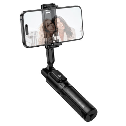 Selfie Stick Bluetooth Borofone BY14 Graceful, 4,5 polegadas - 7 polegadas, Preto