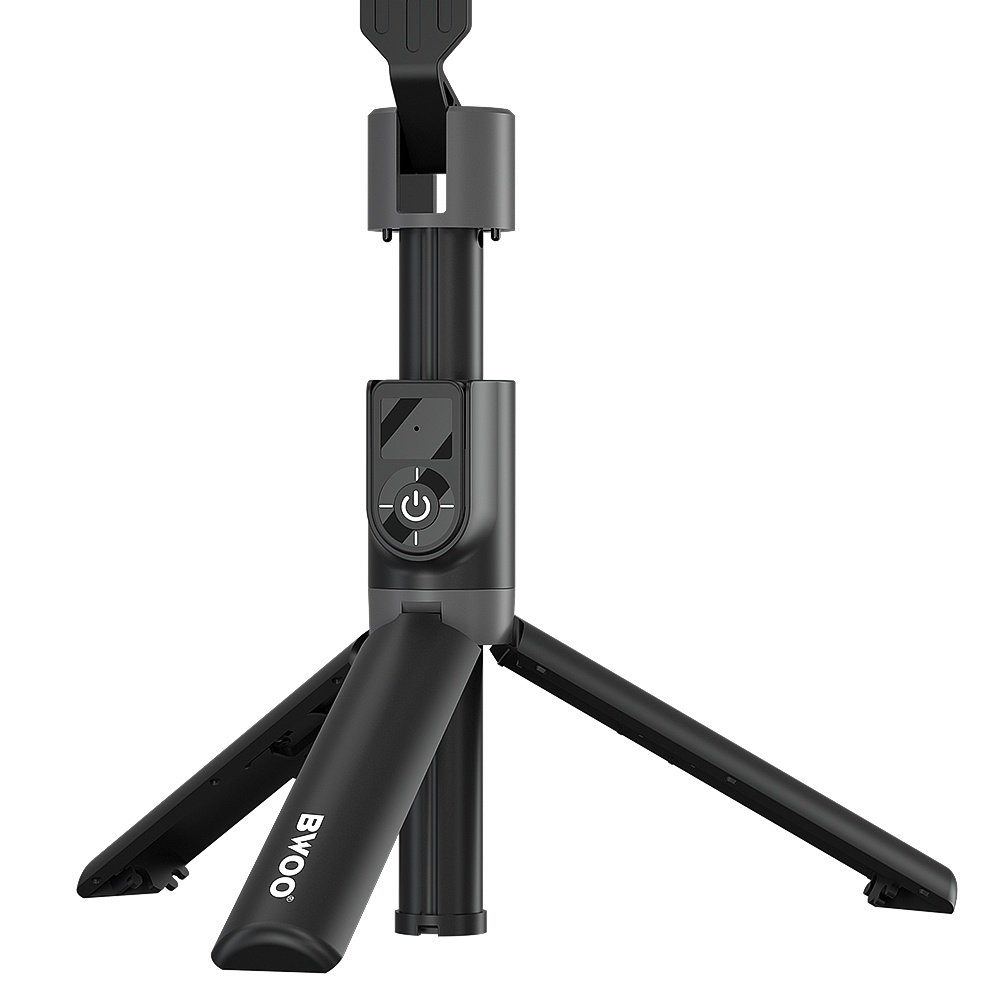 Selfie Stick Bluetooth BWOO BO-ZP14, Universal, Preto