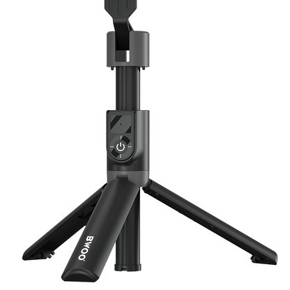 Selfie Stick Bluetooth BWOO BO-ZP14, Universal, Preto