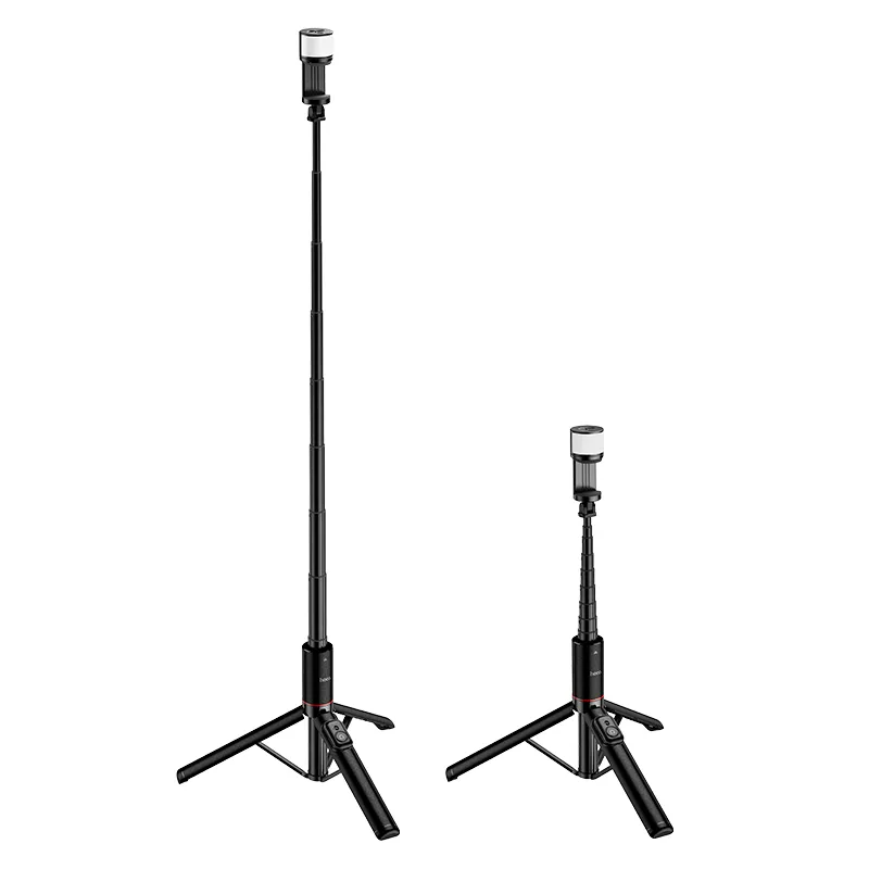 Selfie Stick Bluetooth HOCO K34, 4,5 polegadas - 7 polegadas, Preto