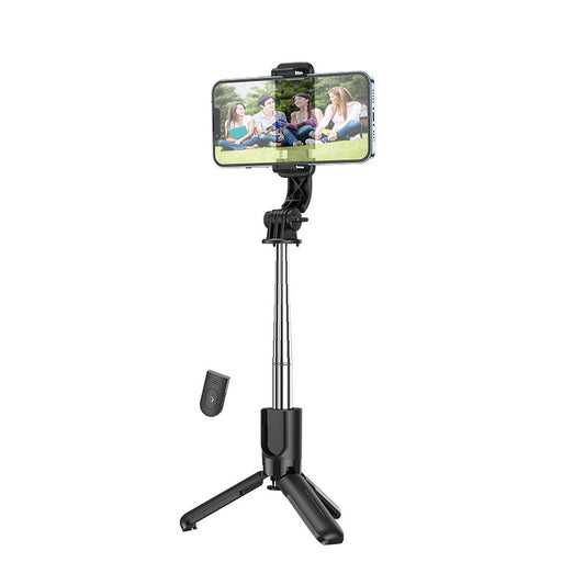 Selfie Stick Bluetooth HOCO K17, Universal, Preto