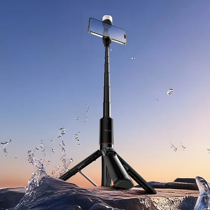 Selfie Stick Bluetooth HOCO K34, 4,5 polegadas - 7 polegadas, Preto