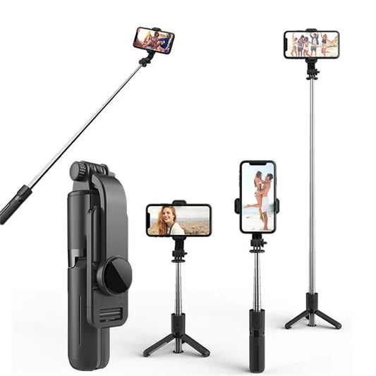 Selfie Stick Bluetooth Techsuit L11, Universal, Preto