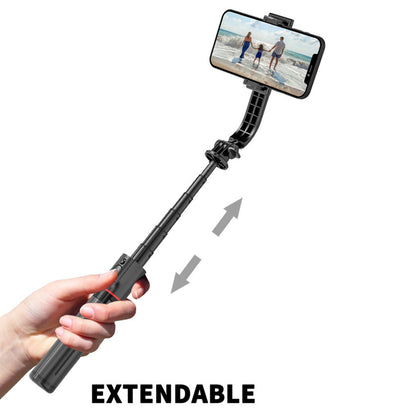 Selfie Stick Bluetooth Techsuit L12, Universal, Preto