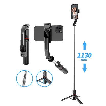 Selfie Stick Bluetooth Techsuit L13, Universal, Preto