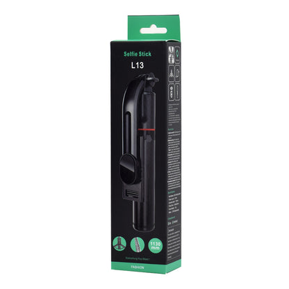 Selfie Stick Bluetooth Techsuit L13, Universal, Preto