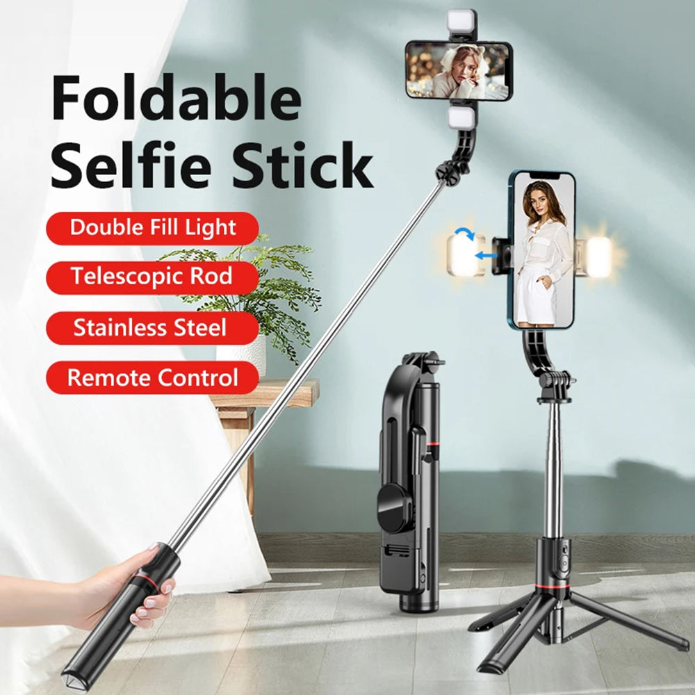 Selfie Stick Bluetooth Techsuit L13d, Universal, Preto
