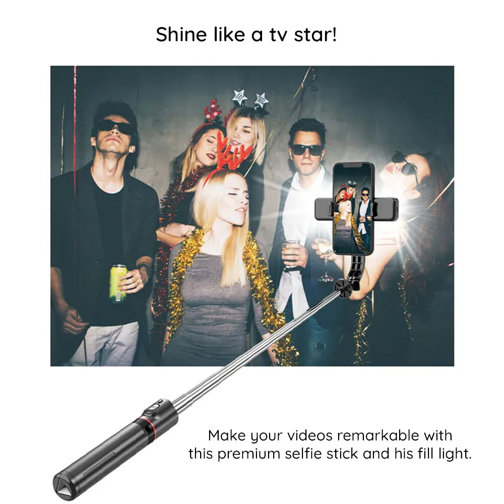 Selfie Stick Bluetooth Techsuit L13d, Universal, Preto