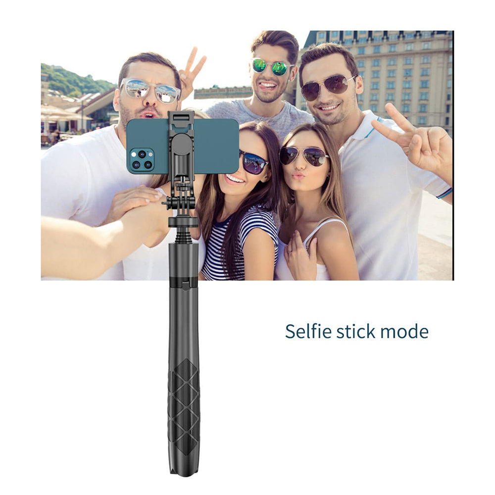Selfie Stick Bluetooth Techsuit L16, Universal, Preto