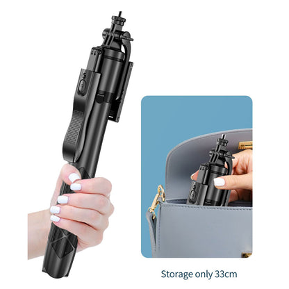 Selfie Stick Bluetooth Techsuit L16, Universal, Preto