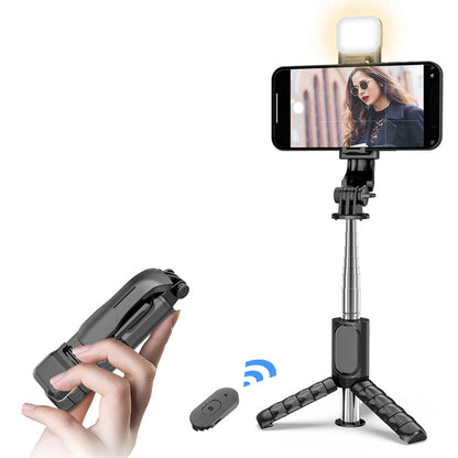 Selfie Stick Bluetooth Techsuit Q11s, Universal, Preto