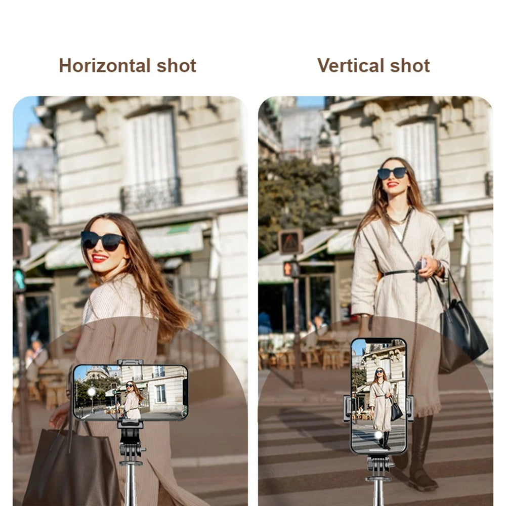 Selfie Stick Bluetooth Techsuit Q11s, Universal, Preto