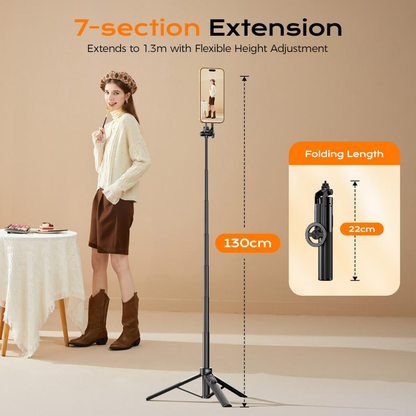 Selfie Stick Bluetooth XO Design SS30, Universal, Preto