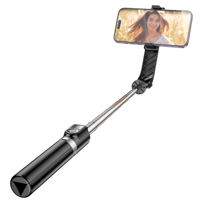 Bastão para selfies HOCO K20 Bluetooth, Universal, Preto 