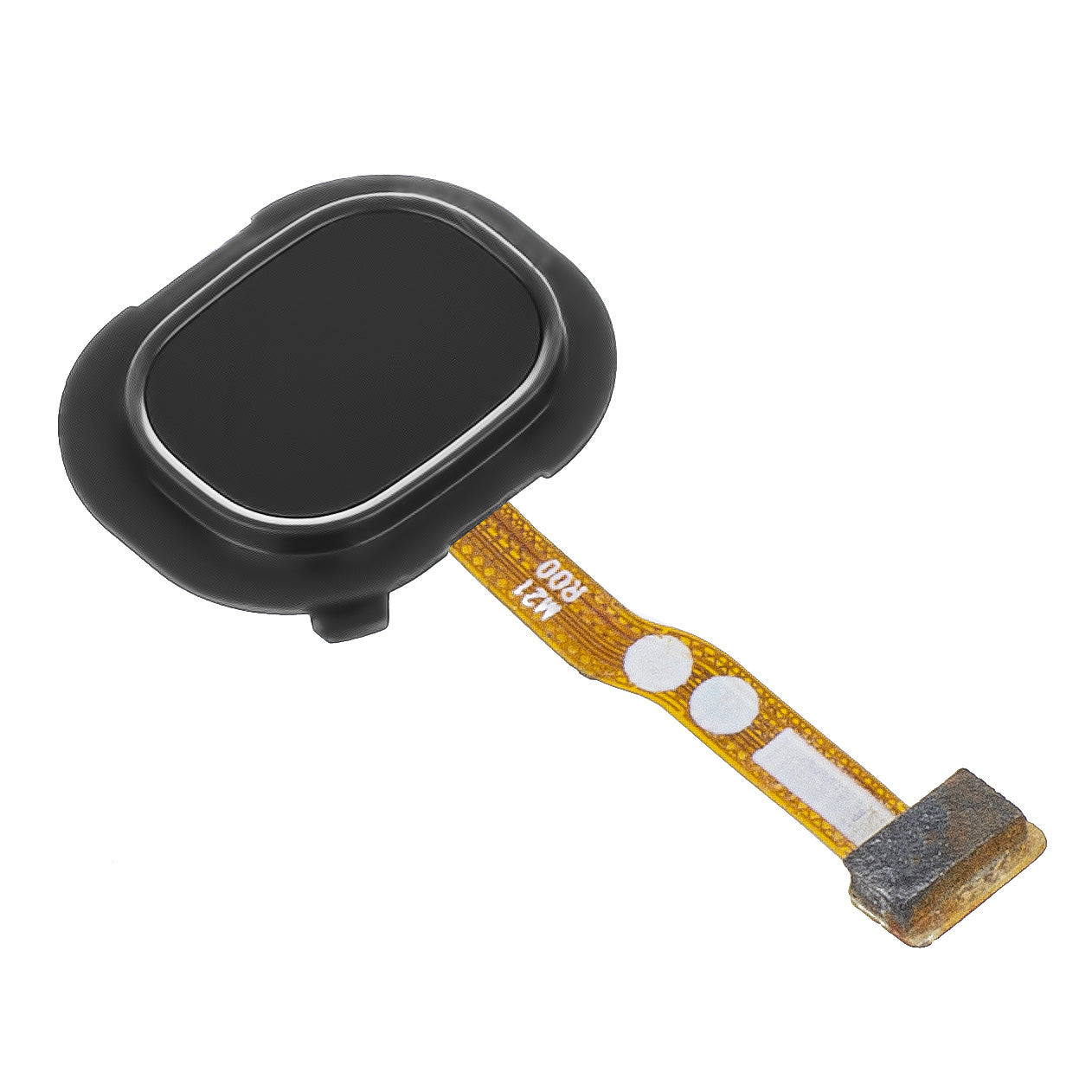 Sensor de impressões digitais Samsung Galaxy M21 M215, com banda, Preto