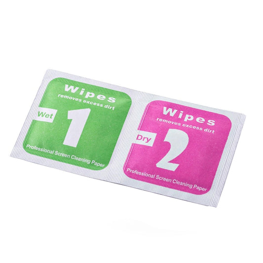 Toalhetes de Limpeza Húmidos e Secos OEM, 2in1, Conjunto 300 unidades
