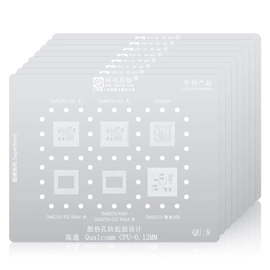 Amaoe BGA Stencil for Qualcomm QU1-8 Series CPU